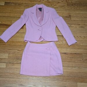 INC International Concepts Pink Blazer and Skirt Set